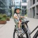 Okbaby 10+ vázra szerelhető gyerekülés [szürke-zöld]