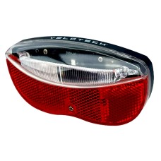 Hátsó elemes lámpa csom.tartó 3LED Velotech Hátsó elemes lámpa csom.tartó 3LED Velotech
