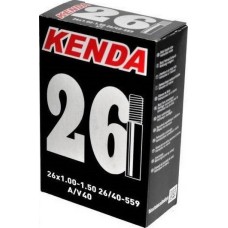 Kenda tömlő 26x1,00-1,50 (25/40-559) AV - 40mm dobozos belső gumi