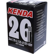 Kenda tömlő 26x1,75-2,125 (47/57-559) AV - 40mm dobozos belső gumi