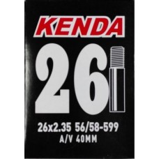 Kenda tömlő 26x2,10-2,35 (54/58-559) AV - 40mm dobozos belső gumi