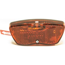 Csepel Elemes kerékpár lámpa hátra csomagtartóra 3 LED Csepel Elemes kerékpár lámpa hátra csomagtartóra 3 LED