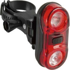 Villogó Hátsó ELEMES 2LED M-WAVE HELIOS 2.3 - 2X0.5W (TARTÓVAL)
