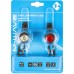 M-wave Villogó szett akkus 0,5W LED APOLLON MINI A USB - alu lámpa kerékpárra M-wave Villogó szett akkus 0,5W LED APOLLON MINI A USB - alu lámpa kerékpárra