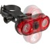 Villogó Hátsó ELEMES 2LED M-WAVE HELIOS 2.3 - 2X0.5W (TARTÓVAL)