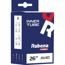 Rubena 28/47-559 26x1,10/1,75 AV40 kerékpár tömlő Rubena 28/47-559 26x1,10/1,75 AV40 kerékpár tömlő