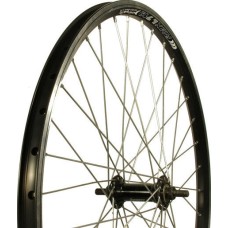 Első kerék 24-es duplafalú Re menetes tengely