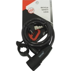 Tonyon Spirálzár 8x1500 TARTÓVAL 57631313  - kerékpár lakat