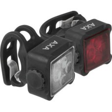 AXA Kerékpár lámpa szett USB Niteline 44-r AXA Kerékpár lámpa szett USB Niteline 44-r