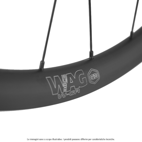 Kerékszett WAG 700C Gravel Disc Centerlock, iparis agyakkal 12x100/12x142 átüt. SH 11S 28H/28H (párban) fekete Kerékszett WAG 700C Gravel Disc Centerlock, iparis agyakkal 12x100/12x142 átüt. SH 11S 28H/28H (párban) fekete