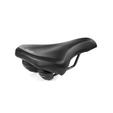Nyereg Montegrappa RESIA PLUS Elastomer 6455 fekete 260x200mm E-bike City Bike TRK