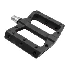 Pedál MVTek FLAT thermoplastic platform fekete cro-mo tengely 111x105x21mm Pedál MVTek FLAT thermoplastic platform fekete cro-mo tengely 111x105x21mm