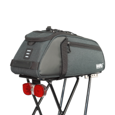 Táska csomagtartóra WAG Urban vállpánttal 37x16x15 cm 8 liter szürke